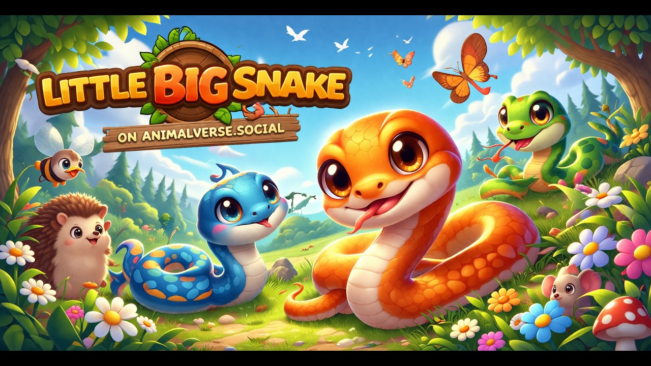 Play Little Big Snake Game on Animalverse.social