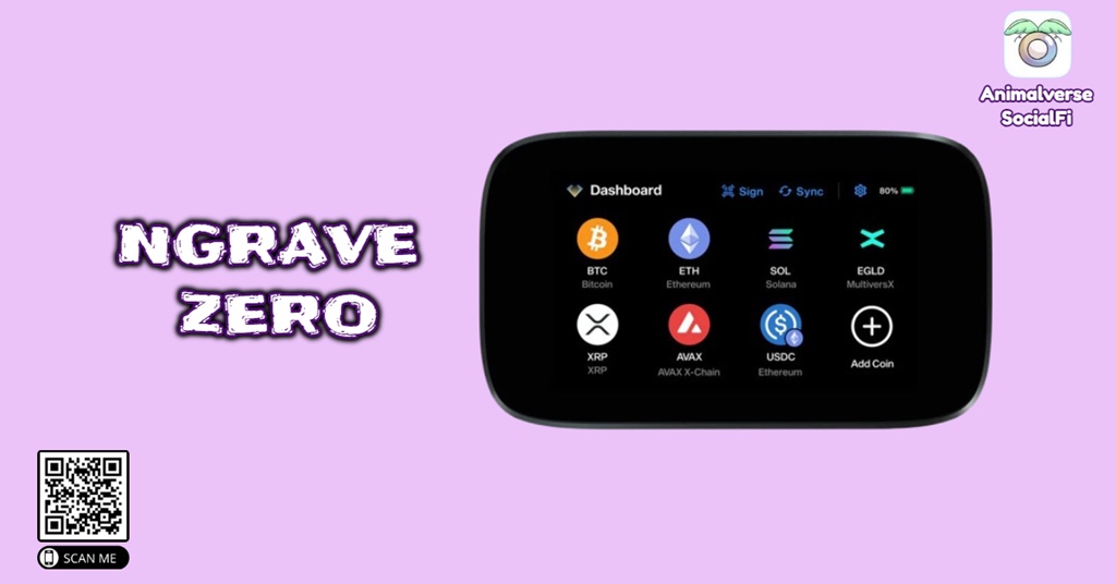 Hardware wallet NGRAVE ZERO