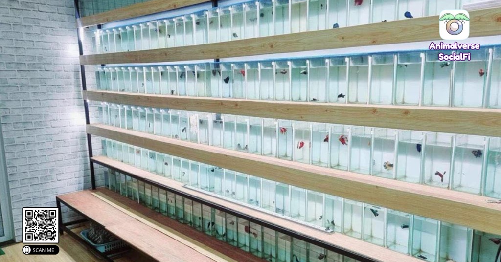 Nice Betta Thailand Amazing Betta Show Room in Farm