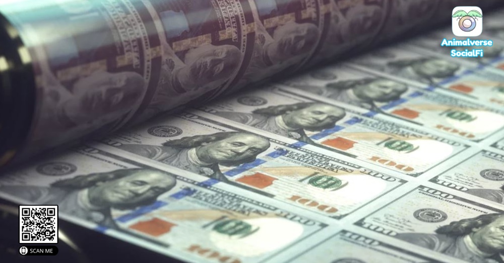 The Fed printing money over $20,000,000,000 into the system