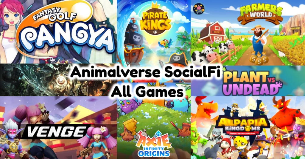 All Games on Animalverse SocialFi