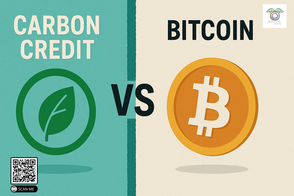 Carbon credit VS Bitcoin