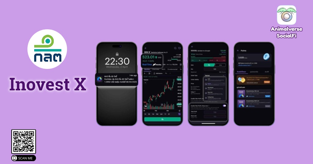 Inovest X Crypto Exchange in Thailand