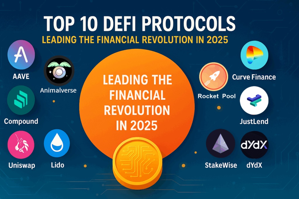 The best top 10 Defi Protocals