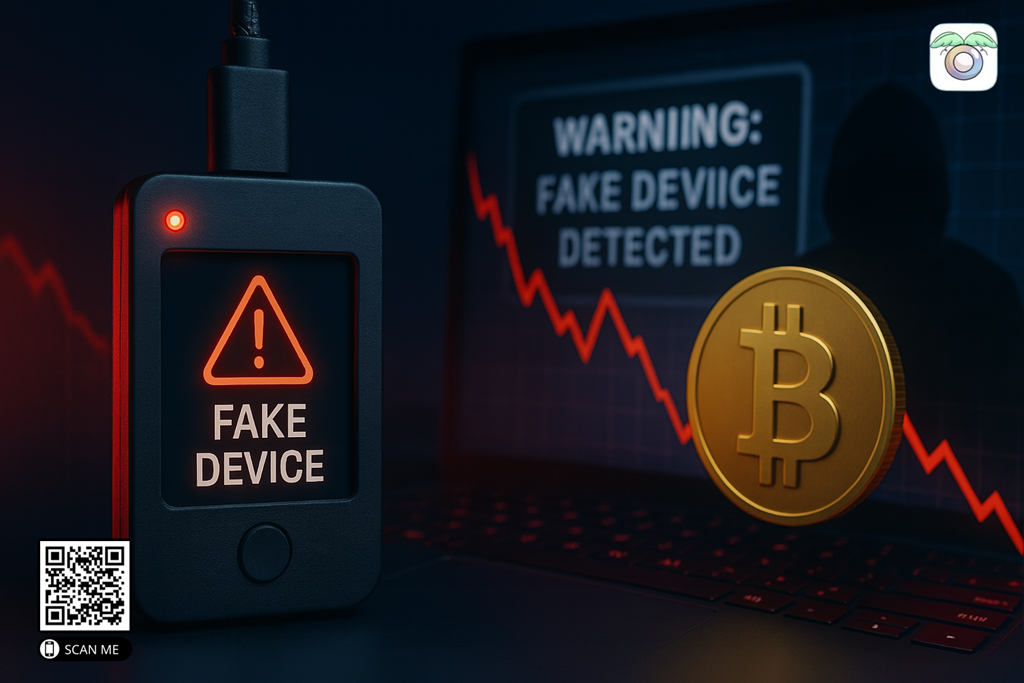 Fake hardware wallet from Tiktok shop
