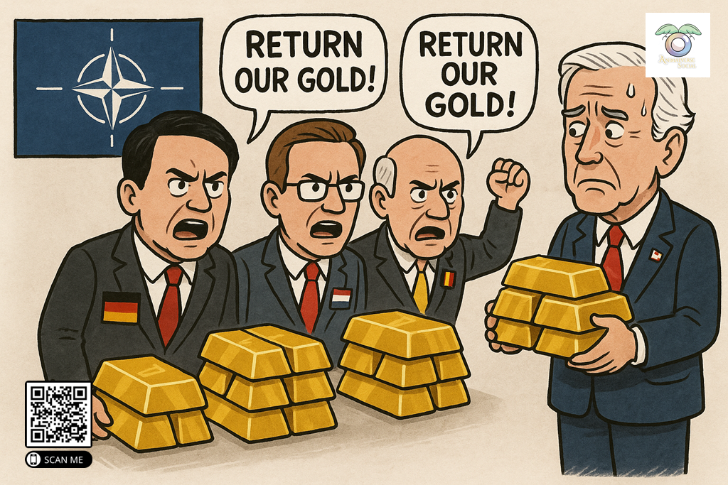 Requesting the return of gold creates a dollar war