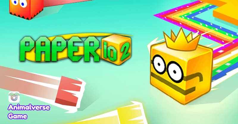 Paper.io Game on Animalverse.social