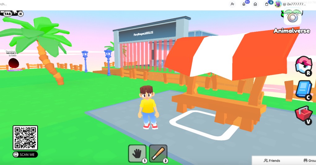 Traditional Meeland.io Gameplay vs Meeland.io on Animalverse.social