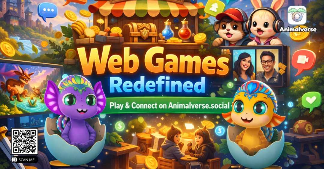 Web Games Redefined Why Playing Web Games on Animalverse.social Is More Fun Than Anywhere Else