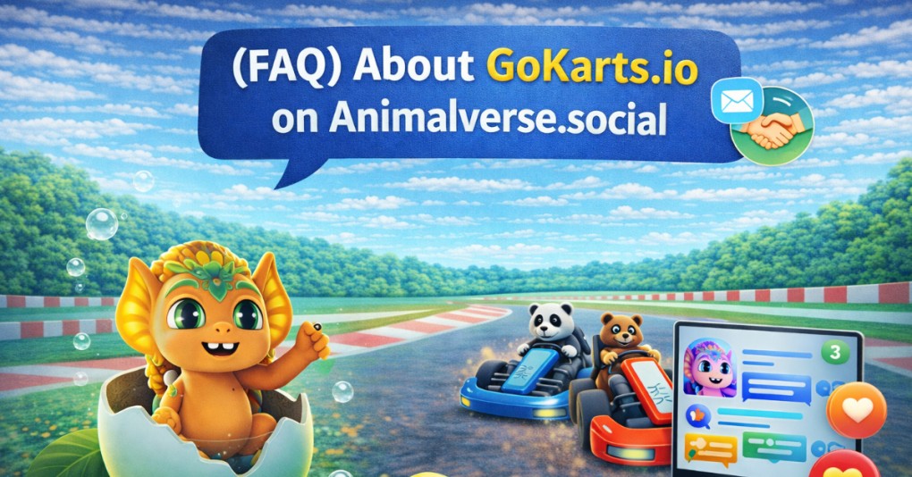 (FAQ) About GoKarts.io on Animalverse.social