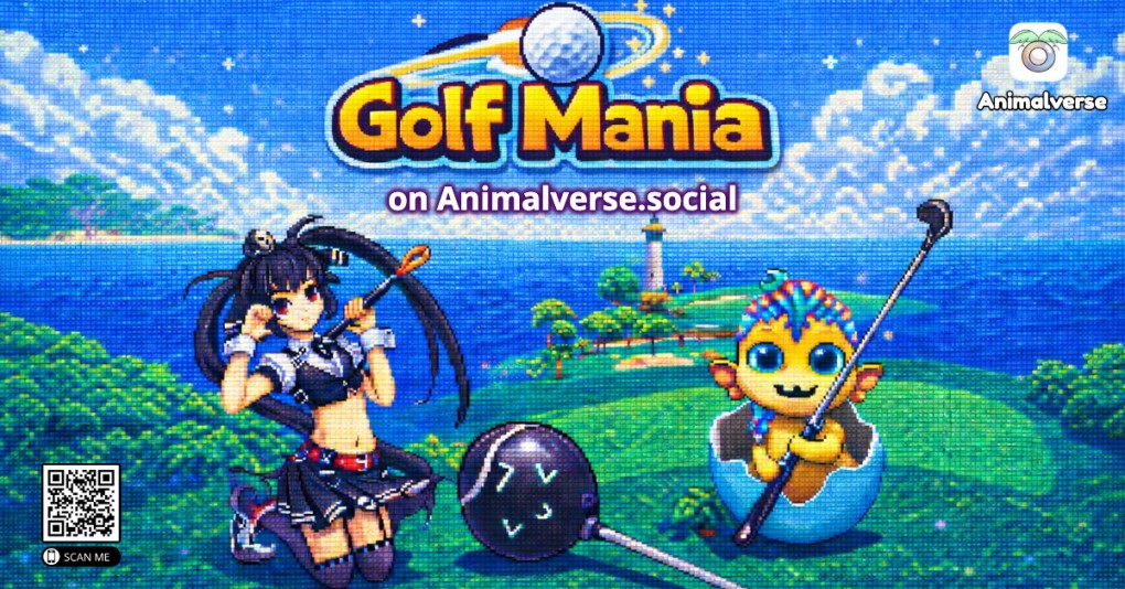 Golf Mania on Animalverse social Makes the Game More Fun