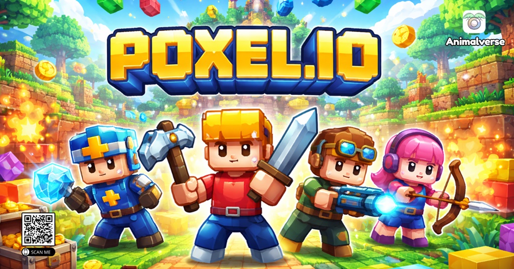 Why Poxel.io is More Fun on Animalverse.social