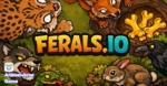 Ferals.io is a survival multiplayer browser game where players evolve from a bug to a dragon and battle against other animals