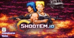 ShootEm.io on Animalverse.social is an IO game where you drive around place walls destroy the map and kill other players to make it to the top of the leaderboard