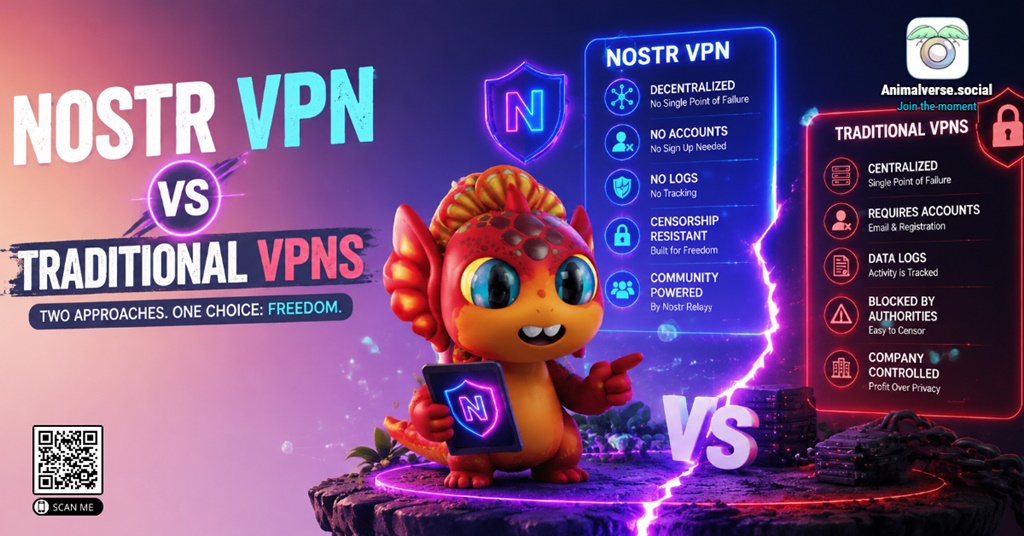 Nostr VPN vs Traditional VPNs