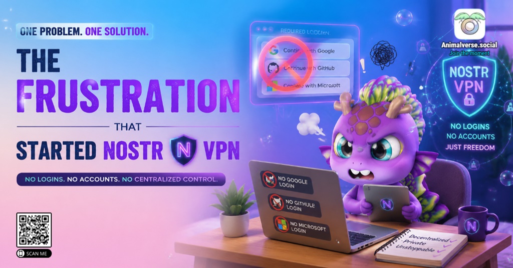 The Frustration That Started Nostr VPN