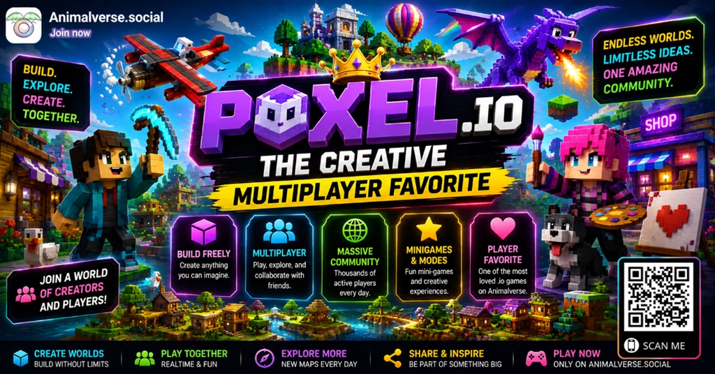 3 Poxel.io The Creative Multiplayer Favorite