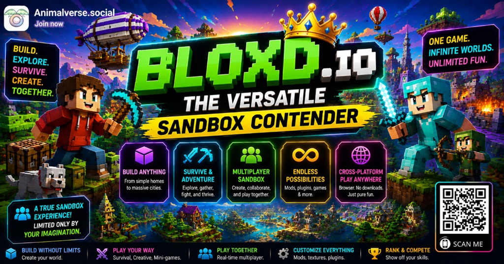 4 Bloxd.io The Versatile Sandbox Contender