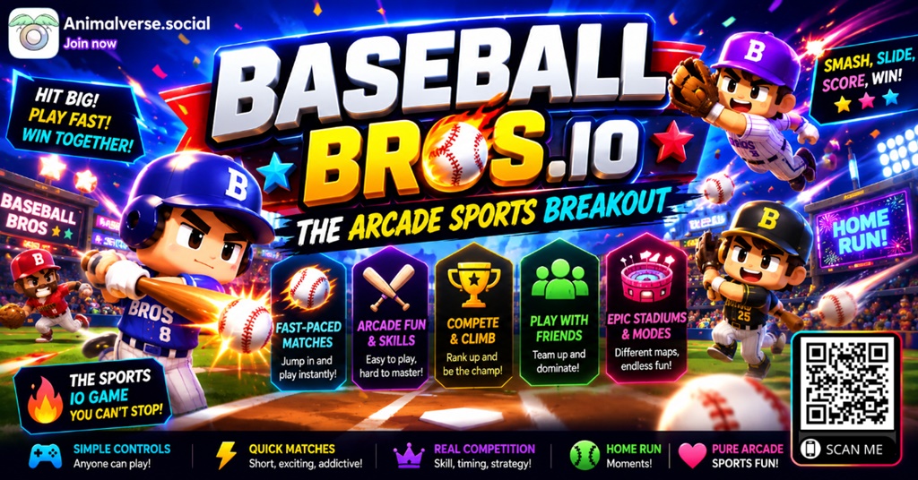 6 BaseballBros.io The Arcade Sports Breakout