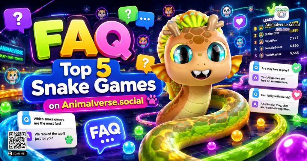 FAQ Top 5 Snake Games on Animalverse.social