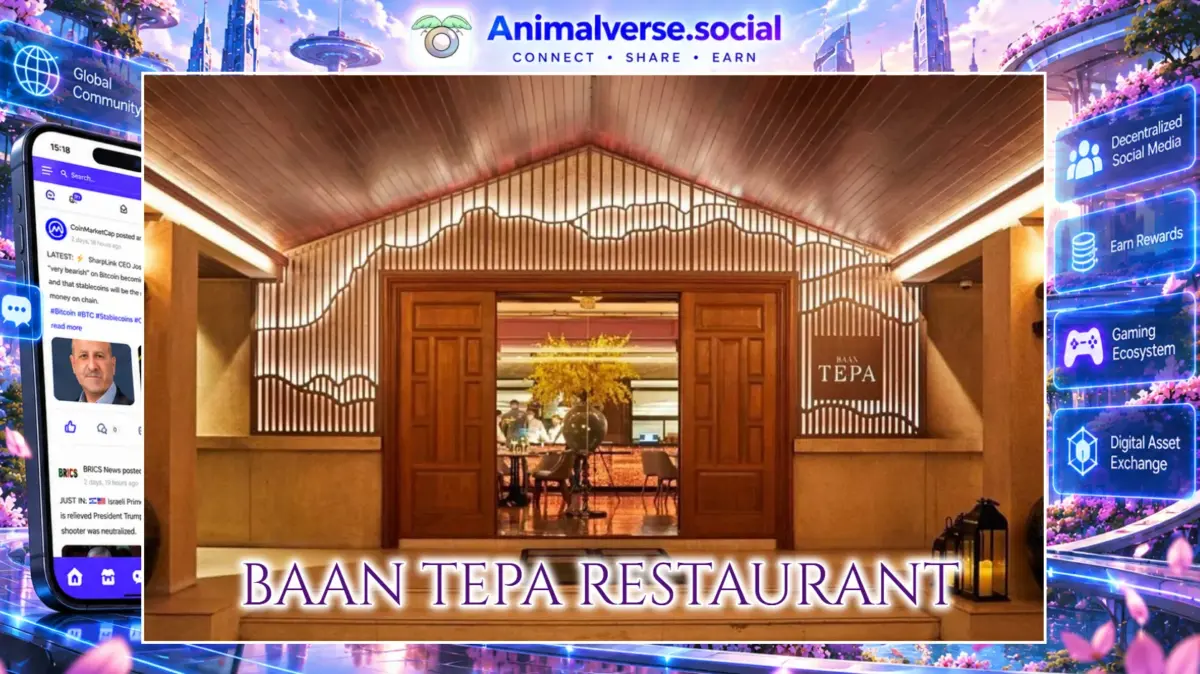 Baan Tepa Contemporary Thai Cuisine Built Around Place