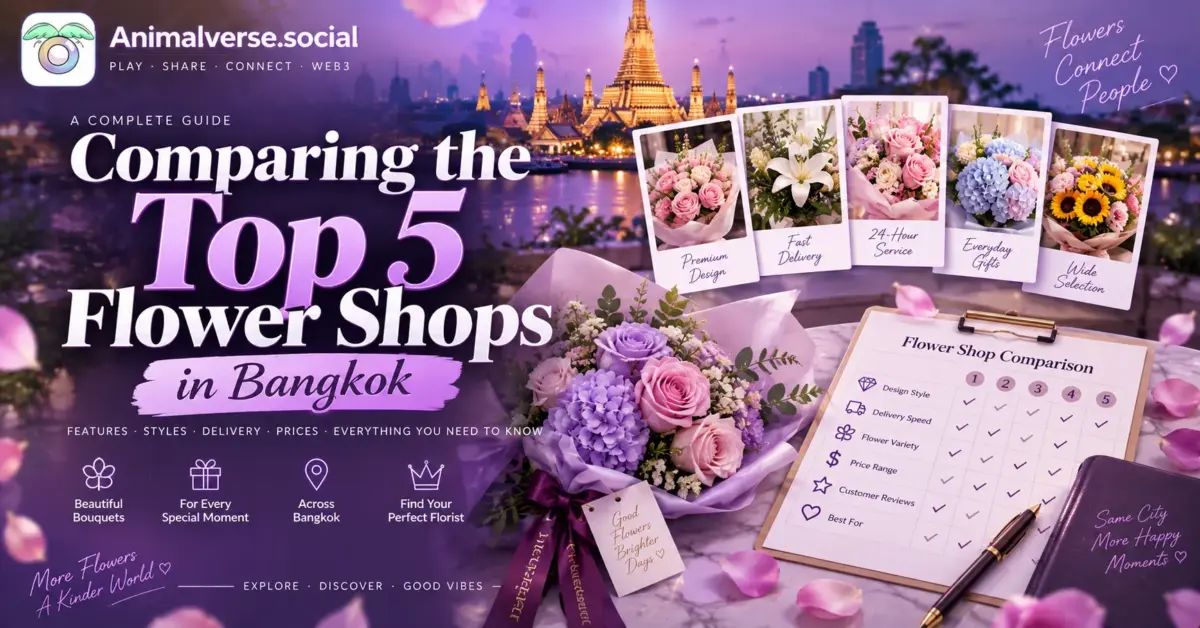 Comparing the Top 5 Flower Shops in Bangkok