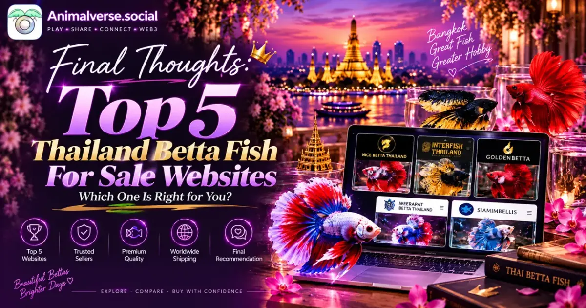 Final Thoughts Top 5 Thailand Betta Fish For Sale Websites
