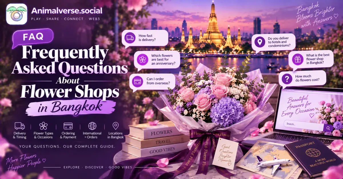 Frequently Asked Questions About Flower Shops in Bangkok