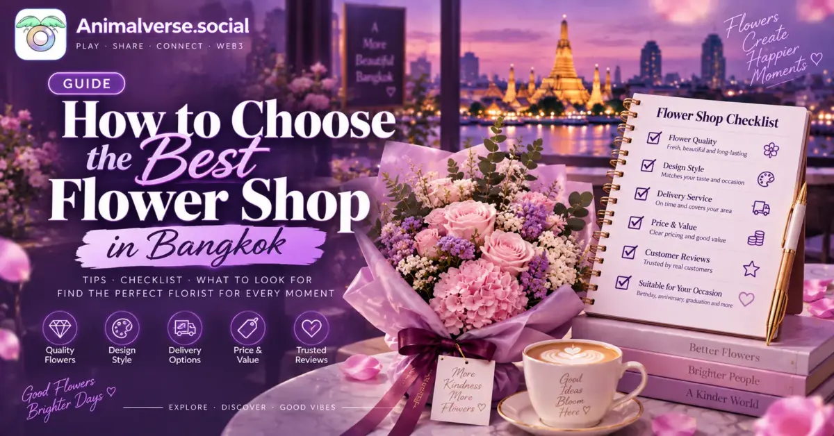 How to Choose the Best Flower Shop in Bangkok