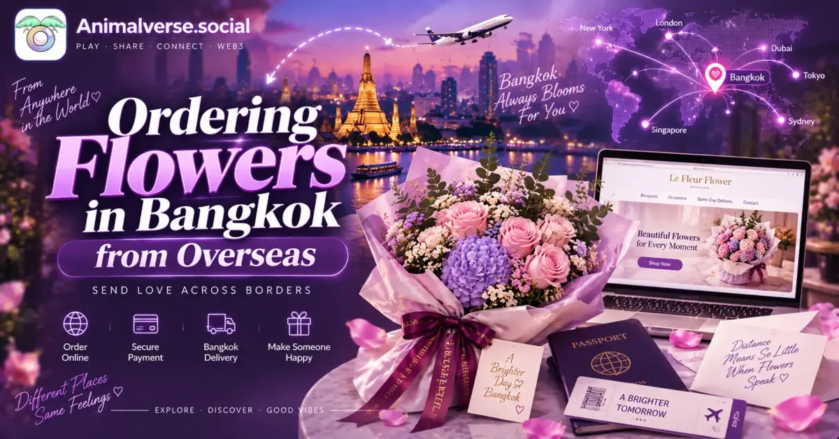 Ordering Flowers in Bangkok from Overseas