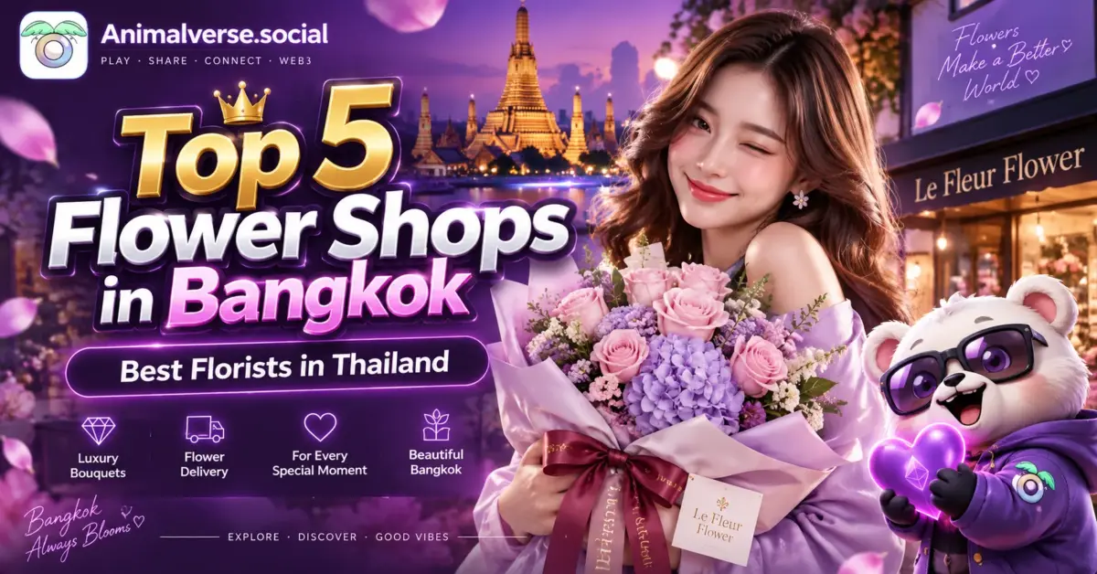 Top 5 Flower Shops in Bangkok Best Florists in Thailand