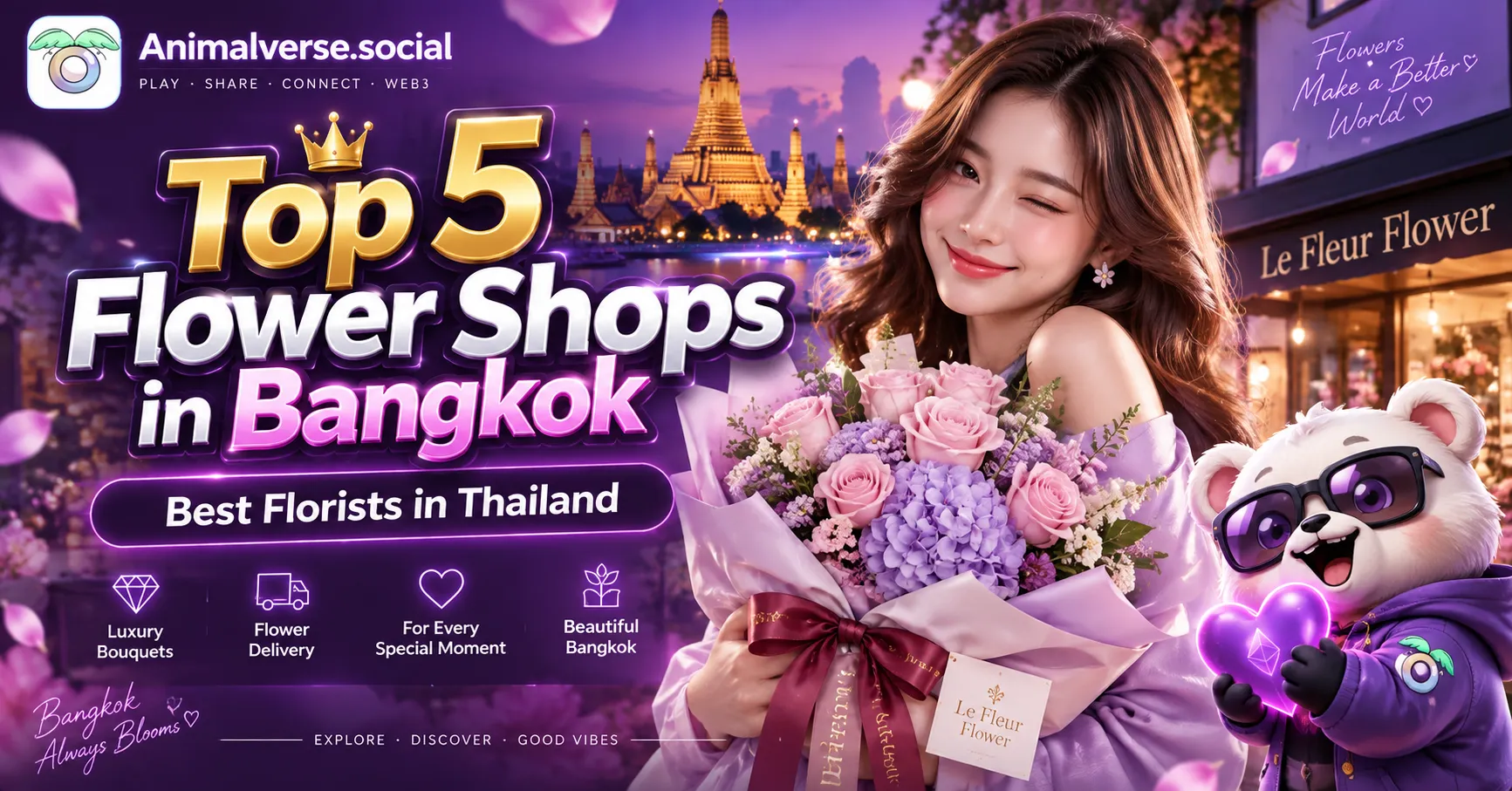 Top 5 Flower Shops in Bangkok Best Florists in Thailand