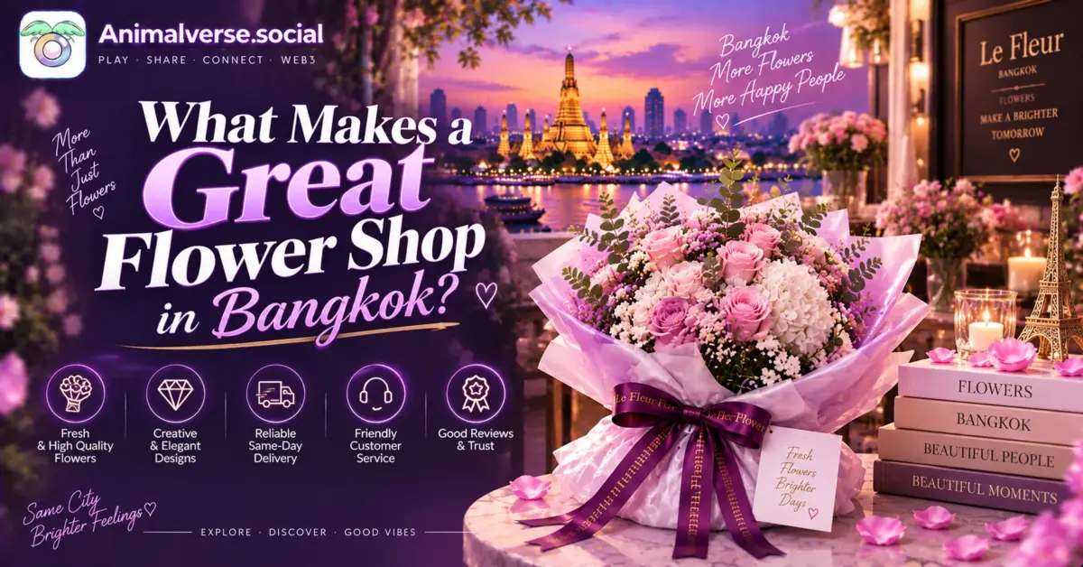 What Makes a Great Flower Shop in Bangkok