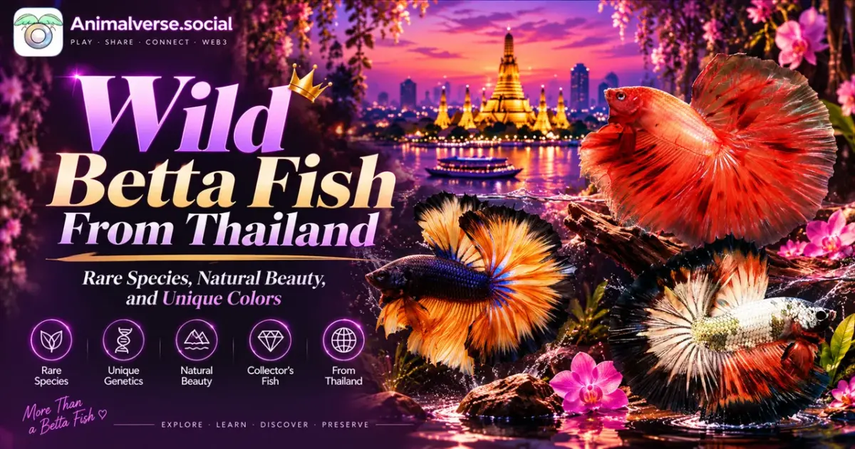 Wild Betta Fish From Thailand