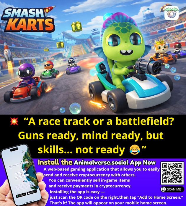 smash-karts-racetrack-or-battlefield-guns-ready-spirit-ready-but-skill-not-ready