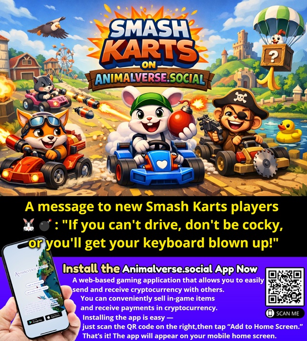 a-message-to-new-smash-karts-players-if-you-cant-drive-dont-be-cocky-or-youll-get-your-keyboard-blown-up