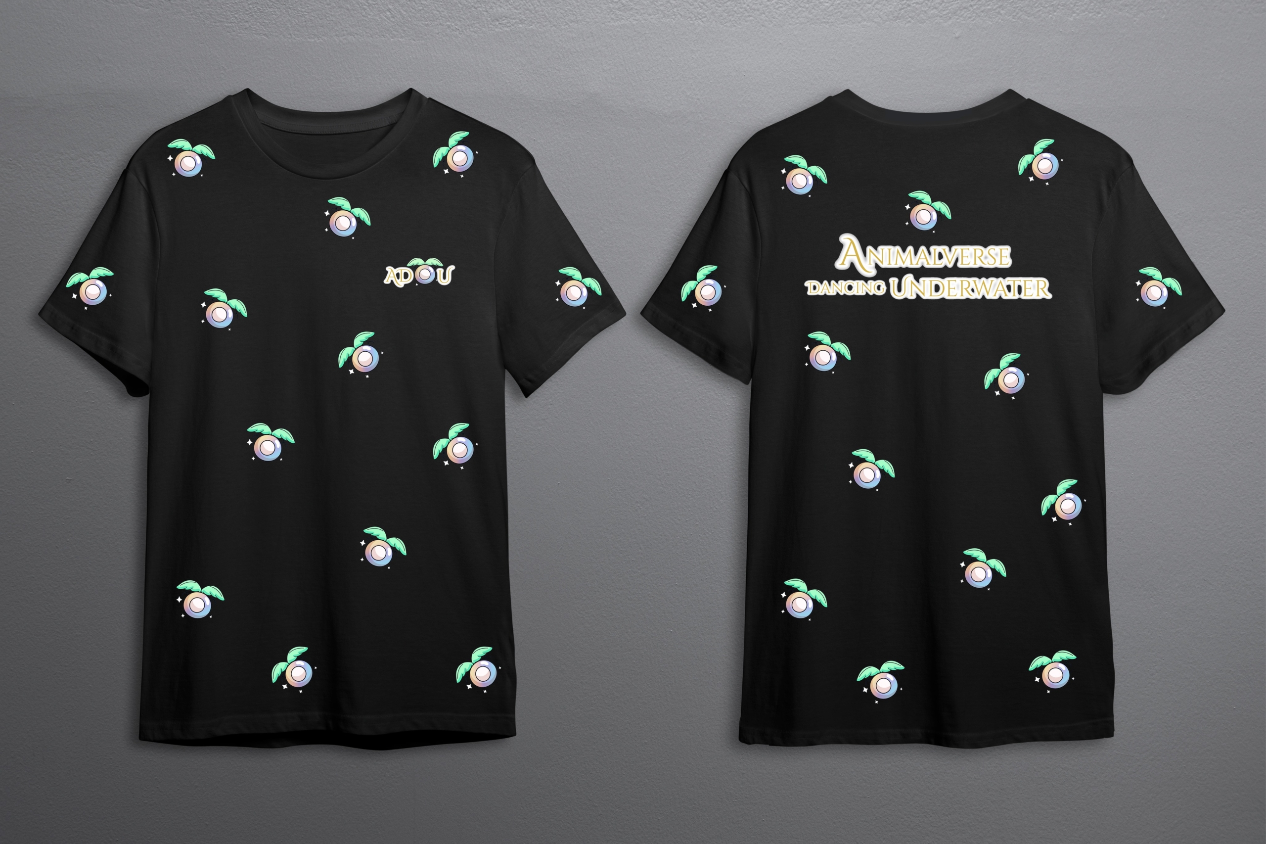 ADU Black T-Shirt st series