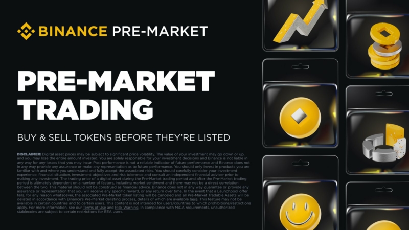 Binance เปิดตัว Pre-Market