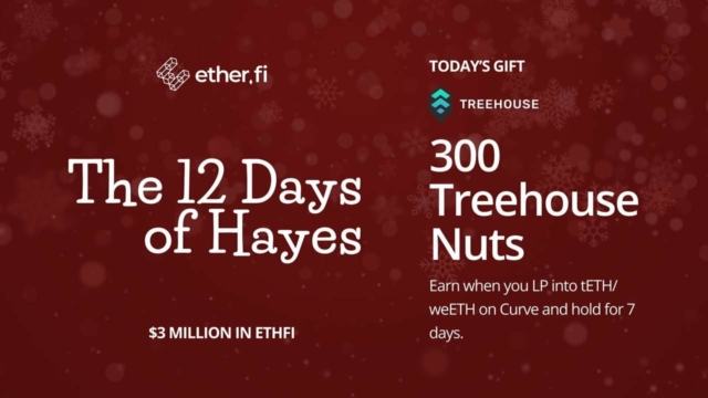 แคมเปญ The 12 Days of Hayes ของ EtherFi