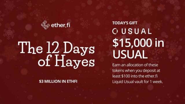 แคมเปญ The 12 Days of Hayes ของ EtherFi