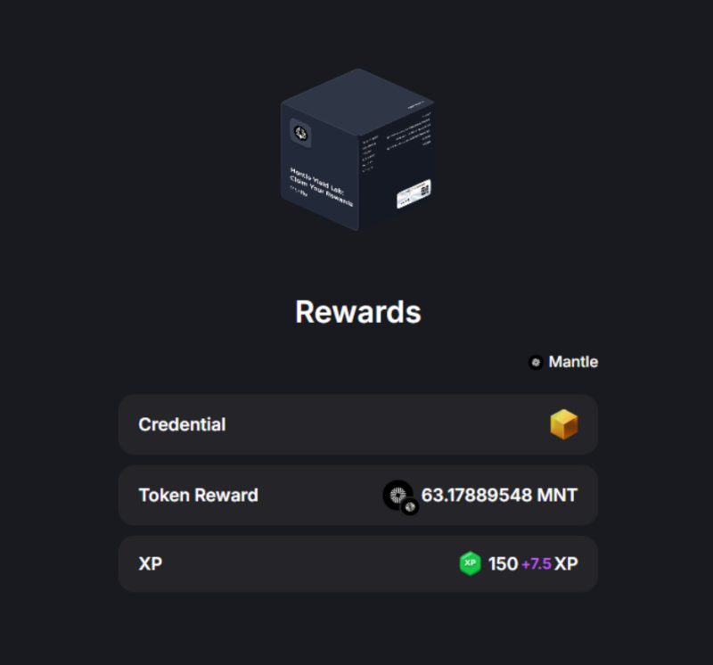 เคลม $MNT จากแคมเปญ Layer3: Mantle Yield Lab เมื่อช่วงปลายปีที่แล้ว (รอบนี้ให้เยอะอยู่)