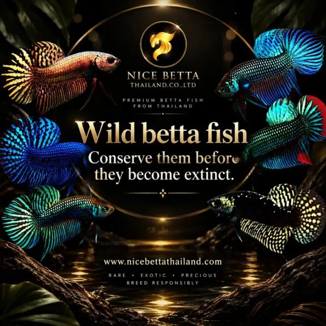 Wild Betta Fish By Nice Betta Thailand