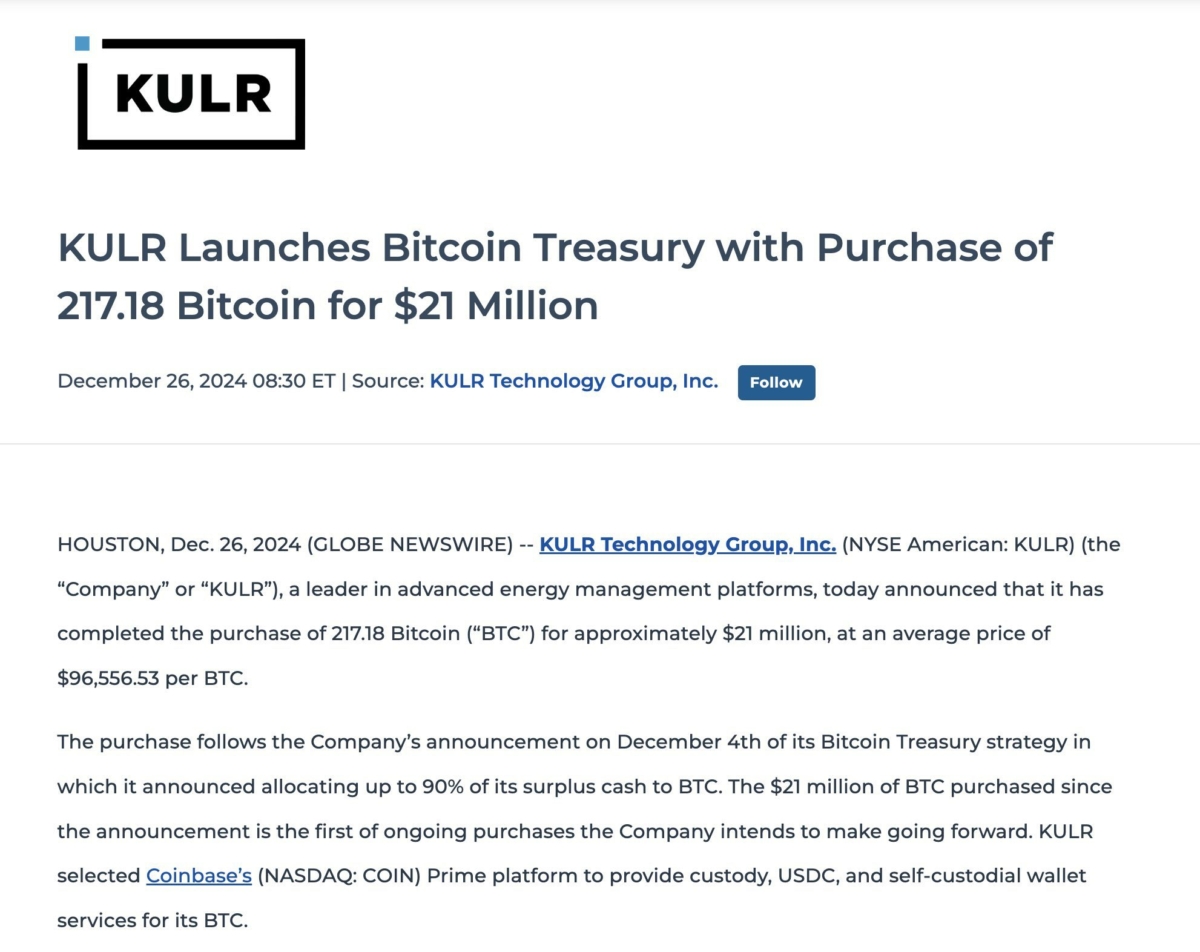 kulr-technology-a-publicly-traded-company-purchases-217-bitcoin-worth-21-million-for-its-bitcoin-treasury