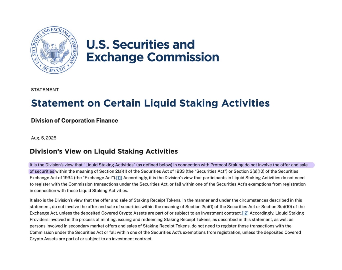 sec-declares-crypto-liquid-staking-activities-are-not-considered-securities