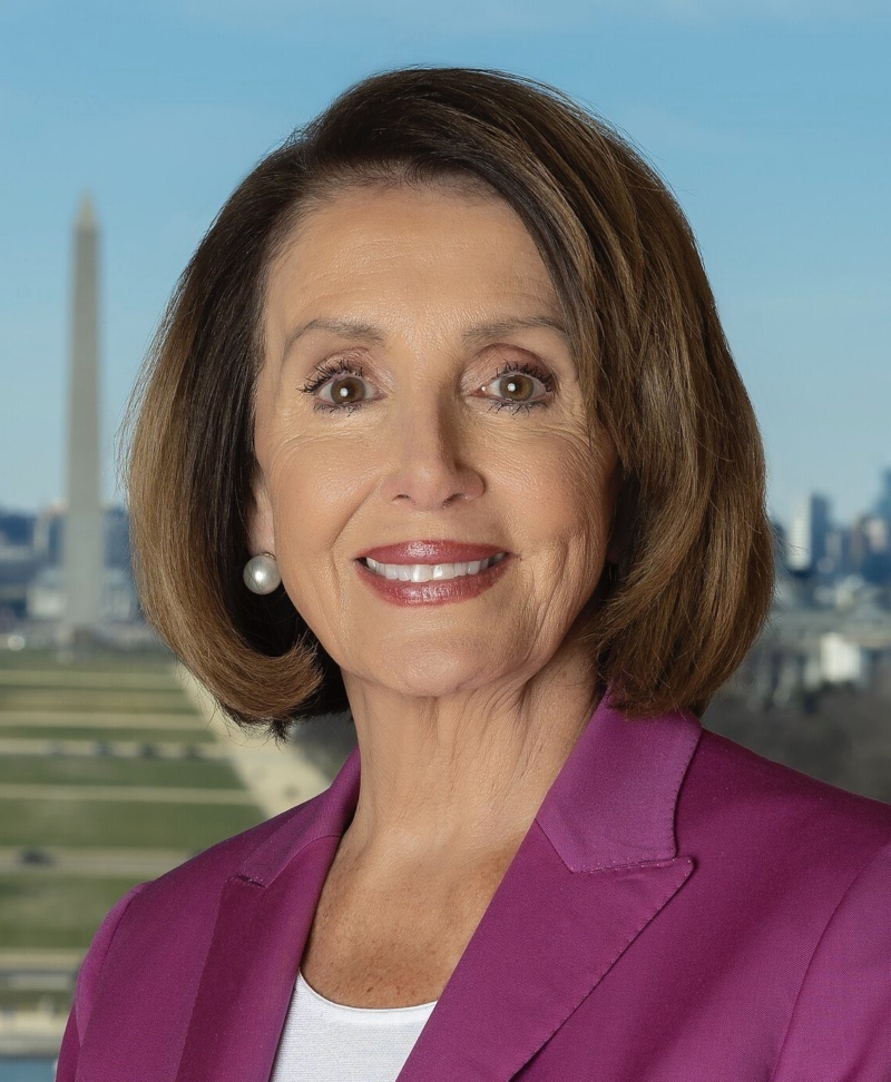 President Trump says Nancy Pelosi "illegally made a fotune in the stock market" and "ripped off the American public."