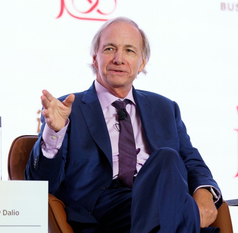 JUST IN: Billionaire Ray Dalio says 1% of his portfolio is in Bitcoin.