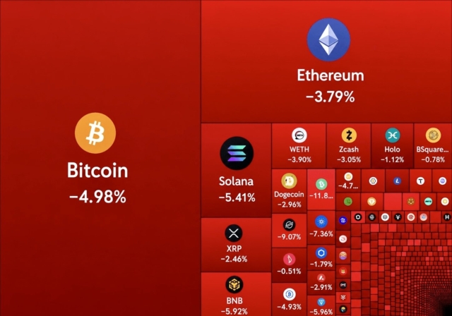 JUST IN: $200,000,000,000 wiped out from the crypto market cap in the past 24 hours.