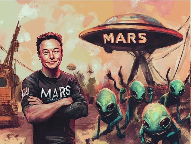 Pump all of crypto to MARS