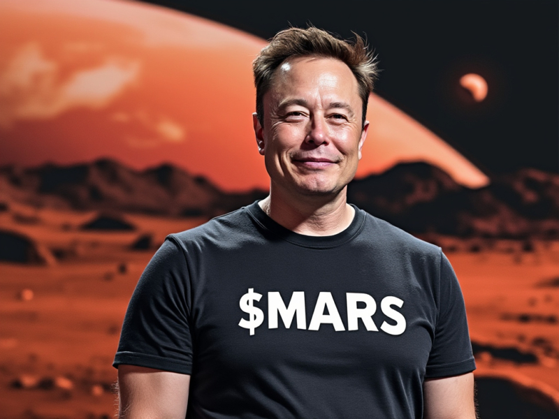 $MARS is likely the biggest Elon Musk-inspired narrative ever brought to crypto. CA on Ethereum: 0xb8d6196d71cdd7d90a053a7769a077772aaac464 CA on Solana: 3CnqgfQmiCyjMgaDfJpBDi9mjsE11vFnTfniM8BTMBzK