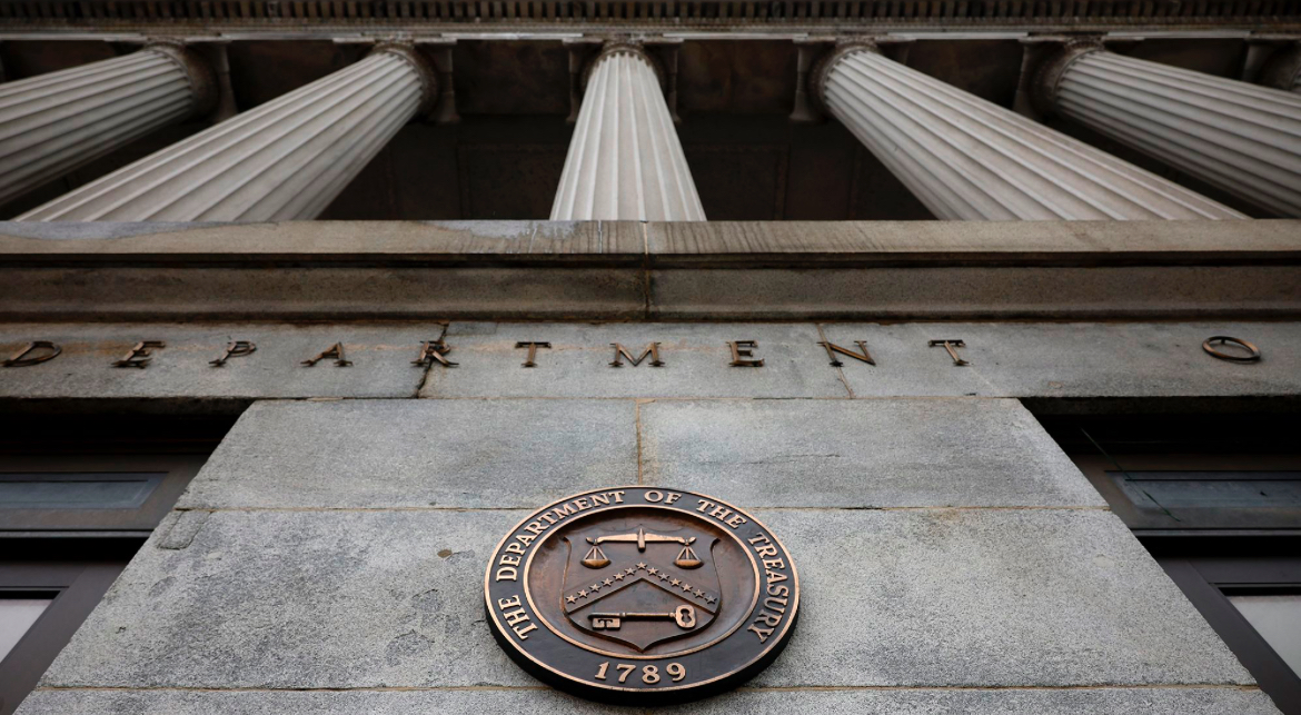 major-incident-china-backed-hackers-breached-us-treasury-workstations-the-exterior-of-the-u-s-department-of-treasury-building-is-seen-as-they-joined-other-government-financial-inst